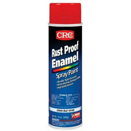 CRC Rust Proof Enamel Spray Paint, 15 oz Aerosol Can, Machinery Light