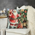 thumbnail image 2 of Ollo0ord Pillow Covers Christmas Tree Forest Christmas Pillows Decorative Throw Pillows for Outdoor White, 2 of 5