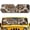 Artistic Brown Leopard Print, variant on Chririnla Retro Hippie Flower Windshield Sun Shade for Wrangler JL 2/4 Door, Front Window Sunshade Windshield for 2024 2025 Wrangler 4XE, Front Window Sun Visor Blocks for UV and Heat
