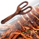 thumbnail image 5 of Herramientas de cocina Utensilios resistentes al acero inoxidable Pinzas para servir comida para pinzas Pinzas de tijeras, 5 of 7