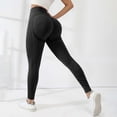 thumbnail image 5 of kaondbfi Thick High Waist Yoga Pants with Workout Running Yoga Leggings for Women Summer Yoga Pants for Women, 5 of 7