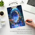 thumbnail image 3 of FORMRS Acrylic Clipboard with Low Profile Clip Standard A4 Letter Size, 12.5" x 9", Beautiful Floral Moon, 3 of 8