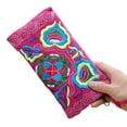 thumbnail image 2 of SPRING PARK Women Vintage Embroidered Wristlet Clutch Bag Handmade Purse Long Wallet, 2 of 8
