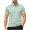 Green, variant on JTSRKL Mens Summer Golf Shirts Snap Button Half Zip Collared Lightweight Tees Business Stretchy Casual Daily Commute Comfort Loose Fit Tops