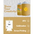 thumbnail image 2 of Fundas para enfriador de latas PartyPrints Gold paquete de 25 para latas de 355 mL y 473 mL, 2 of 7