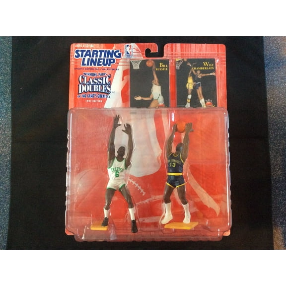 Starting Lineup Classing Doubles 1997 Edition Russell/Chamberlain Celtics