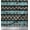 Black, variant on Soimoi Purple Silk Fabric Stripe,Insect & Floral Kaleidoscope Printed Fabric 1 Yard 42 Inch Wide