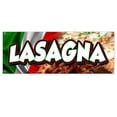 thumbnail image 1 of Lasagna 13 oz Vinyl Banner With Metal Grommets, 1 of 5