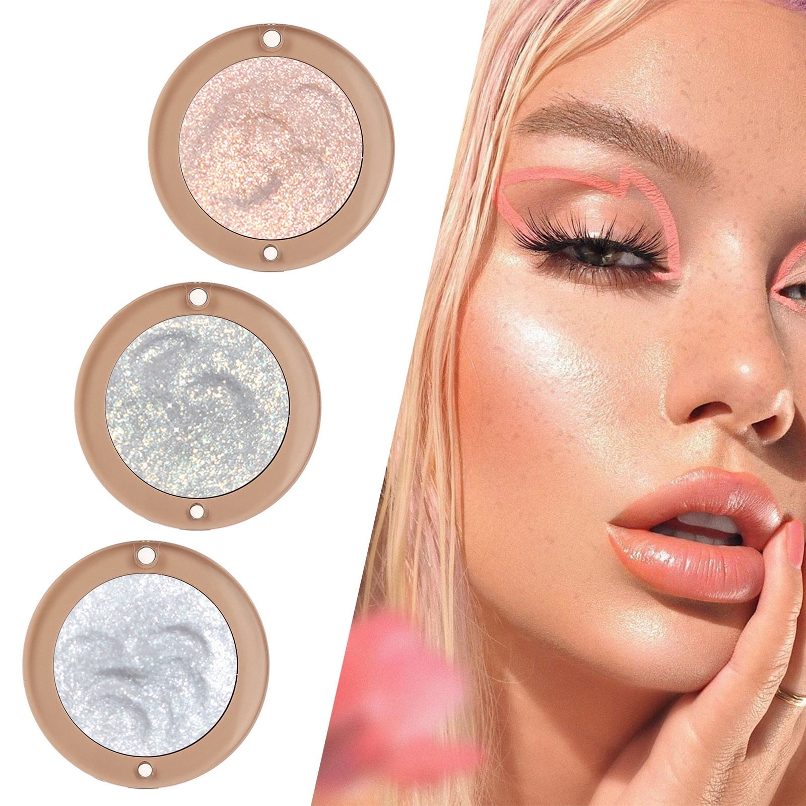 Skin Glow Makeup Too Face Highlighter Contouring Kits Makeup Eyebrow Concealer Highlighter Eye Makeup Stick Corner Eye Highlighter Stick Halibut Cheeks Cage Decorations Makeup under 5 Eyebrow