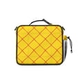 thumbnail image 3 of Baseballs Yellow Pattern Insulated Lunch Bag with Shoulder Strap and Bottle Holder,Bento School Lunch Bag Box,11x9.5x3.5 Inches, 3 of 5