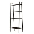 thumbnail image 4 of Veryke Widen 4 Tiers Ladder Shelf, Bookshelf Display Rack, Bookcase Stand Shelves for Home Office - Black, 4 of 8