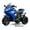 Blue, variant on Anykoon 12V Kids  ride on  Electric motorcycle with three lighting wheels,Could play music, for Girls and Boys from 3 to 6 years Blue