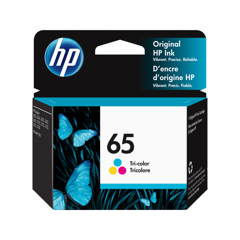 HP 65, (N9K01AN) Tri-Color Original Ink Cartridge HP 65, (N9K01AN) Tri-Color Original Ink Cartridge