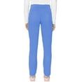 thumbnail image 6 of Med Couture Scrub Pants for Women, Jersey Waist Yoga Bottoms, 6 Pockets with Mid Rise Drawstring Waistband - MC7725, 6 of 7