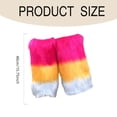 thumbnail image 5 of Yokua Furry Plush Contrast Color Leg Warmer Warm Winter Fashion Boot Cuffs Gaiters, 5 of 20