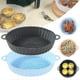 thumbnail image 2 of almohadillas de silicona para freidora de aire, bandeja para horno, antiadherente, olla de silicona, accesorios para freidora de aire, 2 of 3