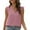 Z1Pink, variant on Womens Flutter Sleeve T Shirt Solid Color Crewneck Ruffle Sleeve Ribbed Texture Casual Summer Blouse Everyday Tops