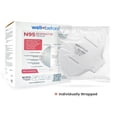 thumbnail image 5 of Well Before N95 Mask - NIOSH Approved (White, Pack of 50), Lightweight design, Breathable and comfortable for long periods of wear, N95 Masks For Adults helps filter Pollen and Dust, Universal Fit, 5 of 7