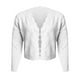 thumbnail image 4 of Chaqueta deportiva,Cárdigan con lazo para mujer, chaqueta de punto transpirable, top de manga larga con cuello en V, blusa corta de poliéster, ropa informal, sopatenor, 4 of 6