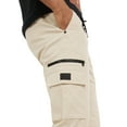 thumbnail image 6 of Dogg Supply by Snoop Dogg Men's Big Men's Pull On Elastic Waist Cargo Pants, Sizes XS-3XL, 6 of 6