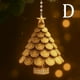 thumbnail image 5 of Ornamento Arbol Navideño Moneda Dorada Brillante, Arbol de Oro para Navidad, Estilo Estrella, Joyería de Cristal, Regalo de Año Nuevo para Familia y Amigos, Plataforma de Cristal, Diseño, 5 of 7