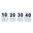 Table Number Signs 1-40 Table Numbering Table Display Table Number ...