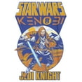 thumbnail image 2 of Boy's Star Wars: Obi-Wan Kenobi Retro Jedi Knight  Graphic Tee White X Small, 2 of 4