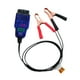 thumbnail image 2 of Ahorro de memoria del vehículo,Ahorro de memoria del cable de alimentación de emergencia automático,Clip del conector de la batería Voltaje de la pantalla digital,Conector de fuente de, 2 of 7
