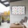 thumbnail image 2 of Outdoor TV Cover 68x42x4.5in, Watercolor Farm Dandelion Weatherproof TV Screen Protector with Zipper, Classic Country Floral Art Outside Television Cover Fits Up to 70-75", 2 of 9
