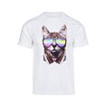 thumbnail image 1 of Camiseta de manga corta Gravity Threads gato DJ Blanco pequeño, 1 of 1