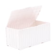 thumbnail image 3 of Caja de almacenamiento tipo contenedor de carga en miniatura, versátil para manualidades, con tapa. Blanco, 3 of 9