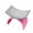 Pink, variant on Walbest Silicone Manicure Hand Rest Washable Support Wrist Anti-Slip U Style Manicure Armrest Nail Stand for Nail Salon