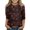 Wine, variant on Grblisyd Boys Girls 3/4 Sleeves Halloween Tops Casual Crewneck Trendy Graphic Shirts for Fall Daily Wear Clothes