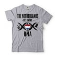 thumbnail image 5 of Netherlands DNA Shirt Netherlands Flag Tee Netherlands National Patriotic Shirt Dutch Gifts (Medium Navy Blue), 5 of 6