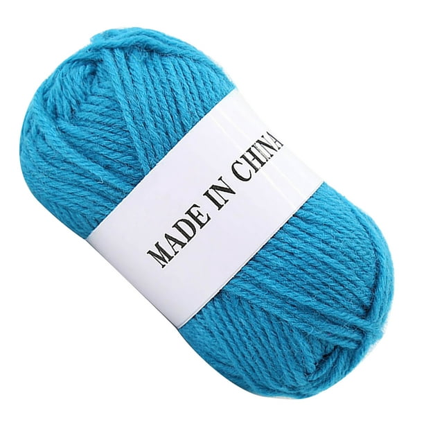 Uheoun Bulk Yarn Clearance Sale for Crocheting, 5PCSAcrylic yarn medium  thick yarn doll handmade DIY knitting hat scarf yarn