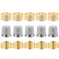 thumbnail image 1 of Miangastore Finger Protector Thimble Copper 15Pcs 0.6X0.6X0.5In, 1 of 8