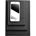 thumbnail image 4 of Protable PU Leather Mirror Folding Desktop Makeup Mirror with Adjustable Stand for Personal Use,Travelling, 4 of 6