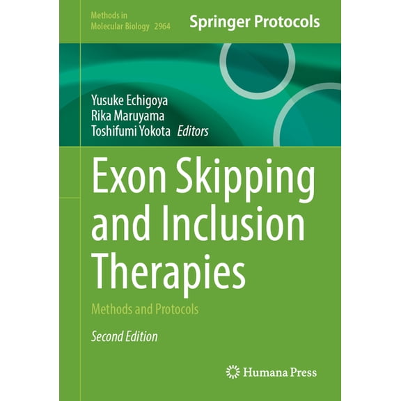 Methods in Molecular Biology Exon Skipping and Inclusion Therapies: Methods and Protocols, Book 2964, (Hardcover)