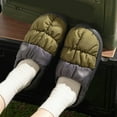 thumbnail image 7 of Gaexia Winter Slippers for Women,Winter Indoor Outdoor Lined Slippers With Thick Sole for Warmth and Comfort,Outdoor Slippers, 7 of 7