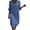 Navy, variant on Womens Midi Dresses for Summer Elegant Ruffle Half Sleeve Beach Dress Classic Button Notch V Neck Shift Dress Pleated Outdoor Travel Resort Wear