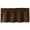 Coffee, variant on Green Valance for Windows,Light Filtering Faux Linen Solid Short Curtain Valance,Burlap Decorative Small Curtain for Kitchen Bathroom Laundry Basement,18Wx57L inch,1 Piece