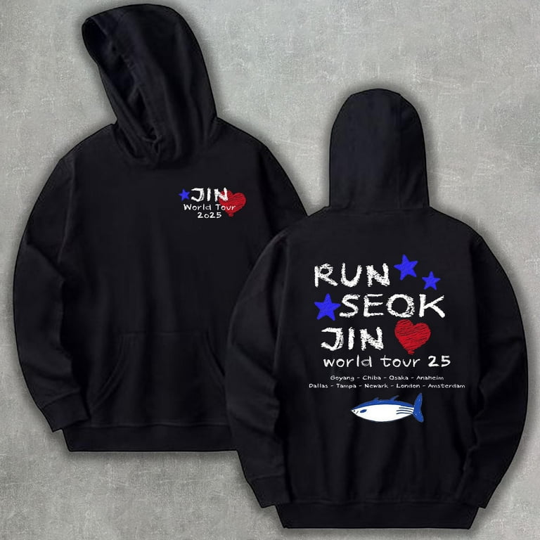 RUN SEOKJIN 2025 Tシャツ EU VER 日本未発売・新品・XL Run SeoKjin Ep Tour 2025 roster shirt, hoodie, sweater, long