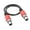Red, variant on WINDLAND 3Pin Female to Female Microphone Extension Cable Line Interferences Resistance Aux Cord Wire Multiple Length Avaliable