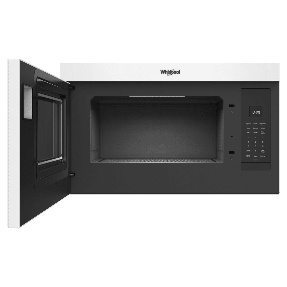 WHIRLPOOL WMMF5930PW OVER THE RANGE MICROWAVE Black Stainless Steel