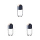 thumbnail image 1 of Botellas de condimentos Wosthever Dispensadores de sal Pimentero tapa automático cocina almacenamiento recargable Azul CBP273349, 1 of 6