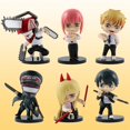 thumbnail image 3 of Figuras de acción huangchenghong Anime Power Denji Makima Hayakawa Aki 6 Piezas Chainsaw Man, 3 of 5