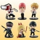 thumbnail image 3 of Figuras de acción de Anime Power Denji Makima Hayakawa Aki, 6 piezas, Chainsaw Man, juguetes para niños356, 3 of 5