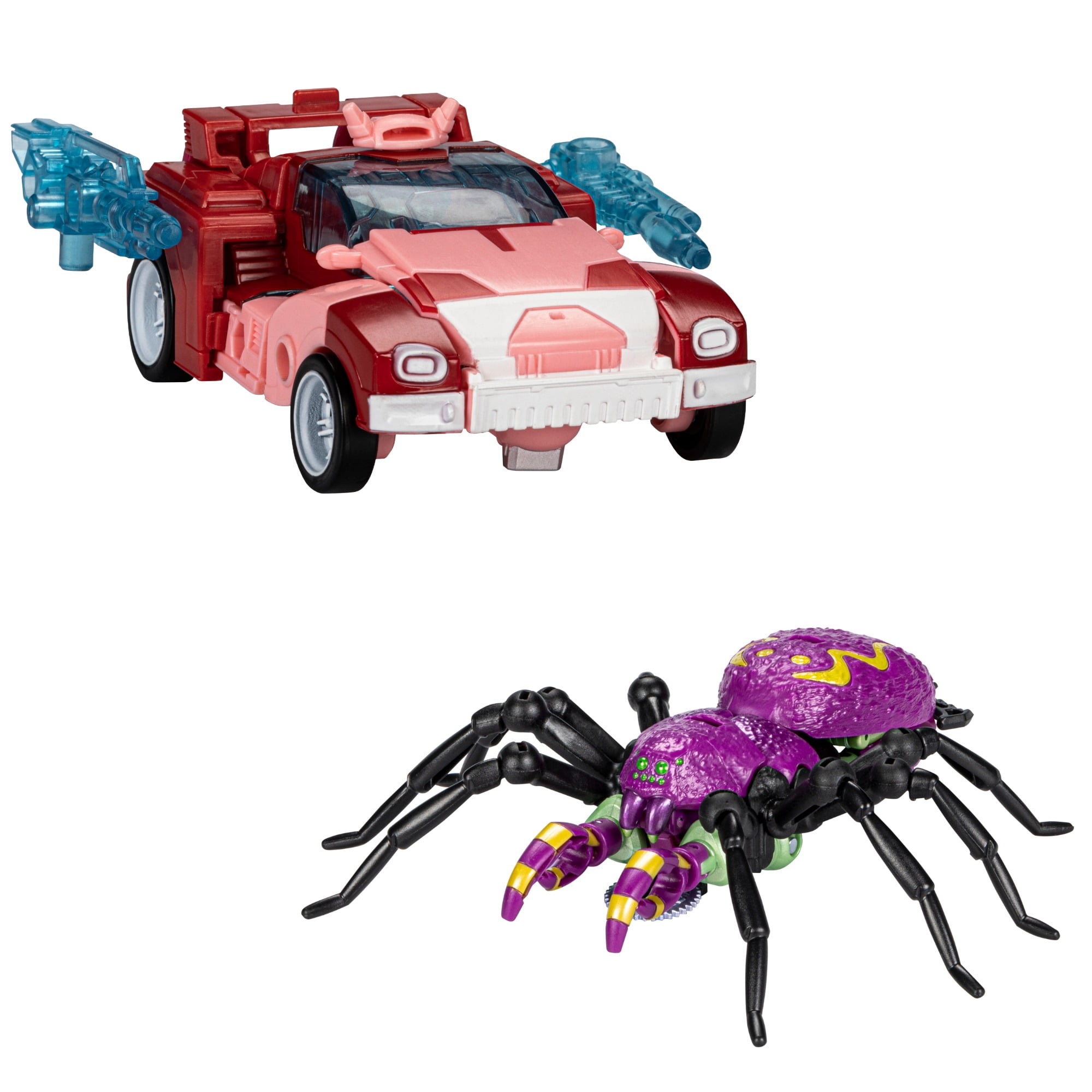 Transformers Legacy Deluxe Predacon Tarantulas and Elita-1 Action Figures, 2-pack