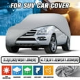 thumbnail image 1 of SUV Car Cover Waterproof All Weather Full Car Covers Breathable Outdoor Indoor Windproof/Dustproof/Scratch Resistant UV Protection Fits up to 17'(17' x 6.6' x 5.9'), 1 of 9