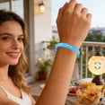 thumbnail image 6 of Uutvery 2026 World Football Competition Wristband, Silicone Flag Bracelet for Fans, Sports Souvenir Gift, Comfortable Stretch Band, 2.52x2.52 Inches, 6 of 6
